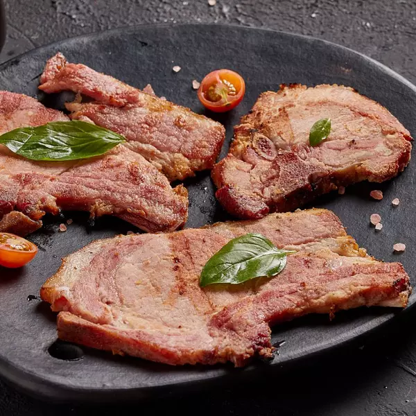 Chuletas De Cerdo Ahumadas