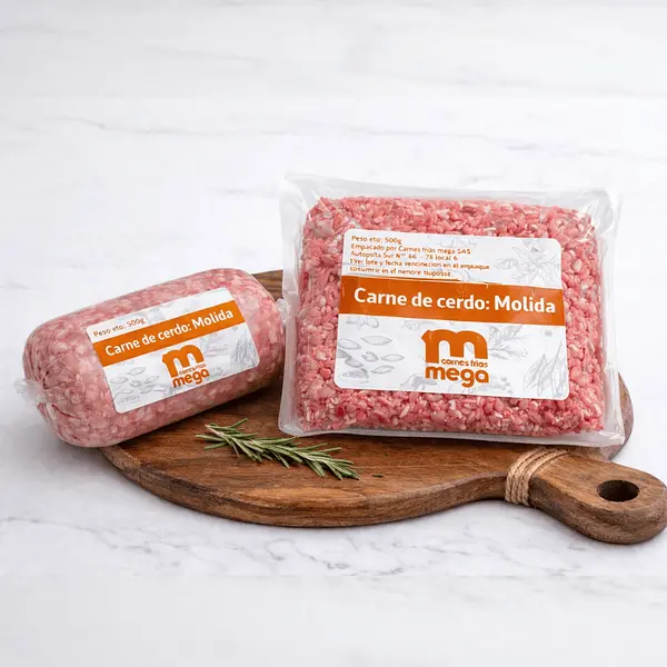 Carne Molida De Cerdo: Peso Variable
