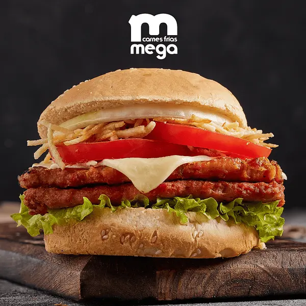 Hamburguesa Mega Parrillera