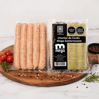 Chorizo Mega Santarrosano 400gr