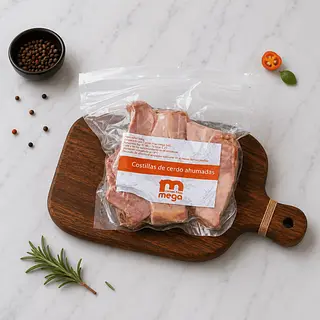 Costillas De Cerdo Ahumadas 500gr